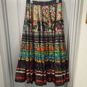 Multicolor Bohemian Women Skirt